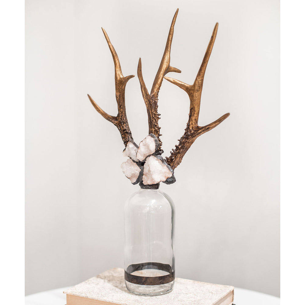 Triple Small Antler Bottle