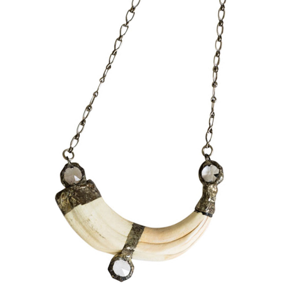 African Tusk Necklace
