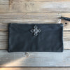 Zelle Black Leather Wallet/Clutch - SOLD OUT