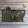 Zelle Metallic Bronze Leather Wallet/Clutch - SOLD OUT